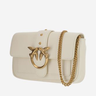 Pinko Love Shoulder Bag - White