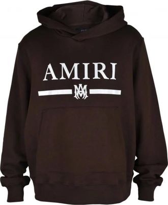 Amiri Heren, Sweatshirts & Hoodies, Bruin, Maat: XL Katoen