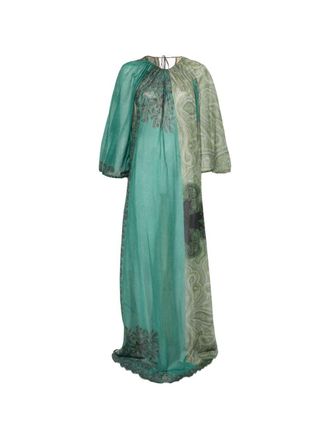 Pierre-Louis Mascia Pierre Louis Mascia Womens Pritned Cotton And Silk Dress