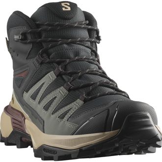 Salomon Outdoorschuh SALOMON X ULTRA 360 MID GORE-TEX, Herren, Gr. 42,5, phantom, desert tan, rum raisin, Synthetik, Textil, Schuhe Outdoorschuh, wasserdicht