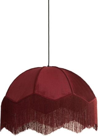Light & Living L&aacute;mpara Colgante - Malacia - Rojo - Rafia - Light&living