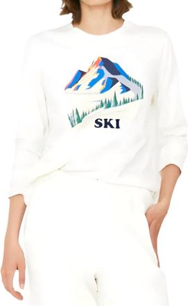 Kule The Modern Long Alps Tee In Cream