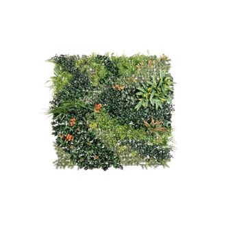 BIZZOTTO Parete Sint&eacute;tica Mix Fiore Naranja 100x100