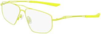 Nike 8215 Eyeglasses - Heren - Brillen - Geel - 56 MM - Accessoires