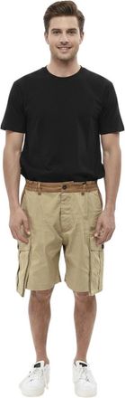 Dsquared2 Beige Regular Solid Shorts