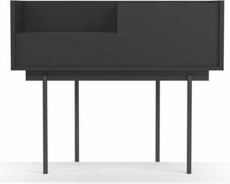 HERDASA Herdasa - Recibidor Modelo 671 Acabado Grafito, 84cm(alto) 98cm(ancho) 31cm(prof.)