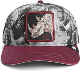 Goorin Brothers Tuff Camo Embroidered Patch Baseball Cap in Camouflage /Desire at Nordstrom