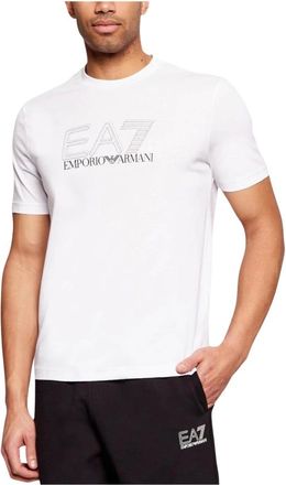 Emporio Armani Emporio Armani Ea7, Hombre, Camisetas, Blanco, Talla: L