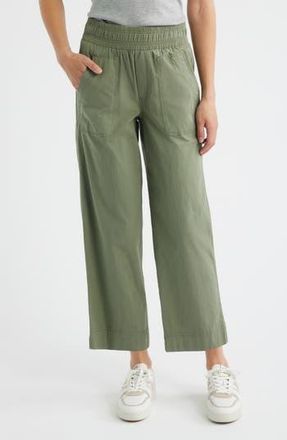 Wit & Wisdom Relaxed Straight Leg Pants in Lipd-Lily Pad at Nordstrom Rack, Size X-Large