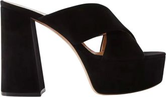 Gianvito Rossi Dames, Schoenen, Zwart, Maat: 40 EU Suède