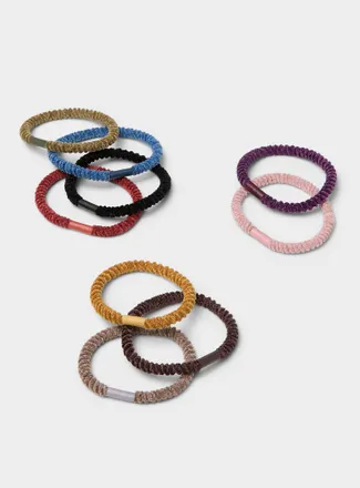 Simons Womens Corduroy elastics Set of 9