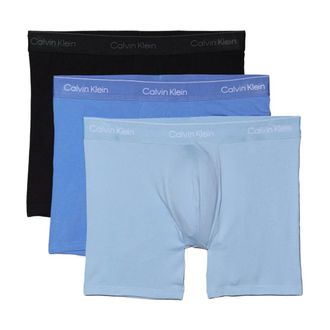 Calvin Klein Ondergoed, Heren, Veelkleurig, L, Katoen, Multicolor Katoenen Stretch Boxers