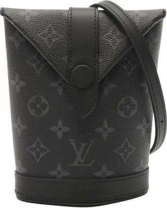 Louis Vuitton Borsa a spalla con monogramma Eclipse - Nero