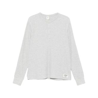 SKIMS Skims - Cotton Jersey Lounge Shirt - Heren - Tops - Grijs - Maat: S Jersey