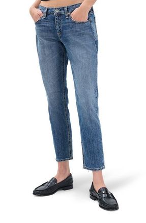Rag & Bone Dre Low Rise Slim Boyfriend Jeans in Julienne at Nordstrom, Size 27