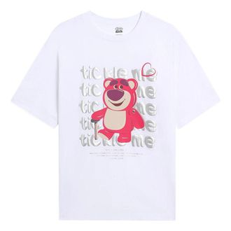 Li-Ning x Disney Toy Story Graphic T-shirt White Pink AHSS949-5