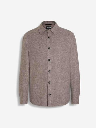 Ermenegildo Zegna Cashmere Silk Over Shirt