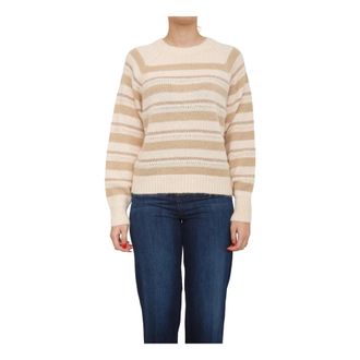 Twinset Pull Rosa Sweater - Dames - Ronde hals truien - Beige - XS - Truien & Vesten