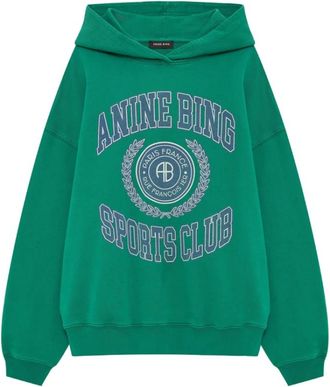 Anine Bing Mujer, Sudaderas, Verde, Talla: XS