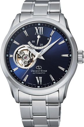 Orient Mens Contemporary Semi Skeleton 39mm Automatic Watch