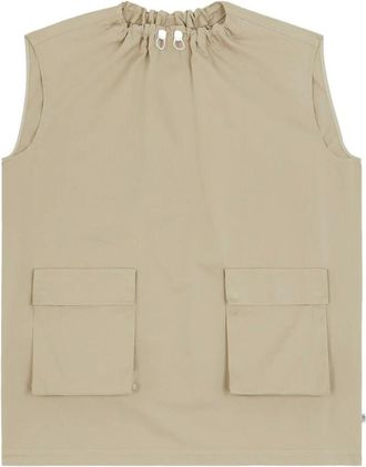 Maison Margiela Kleedjes, Dames, Beige, S, Mini Jurk