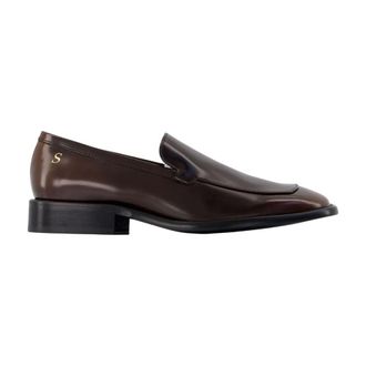 Acne Studios Mocasines de Piel - Shoes - Mujer - Marr&oacute;n - 39 EU
