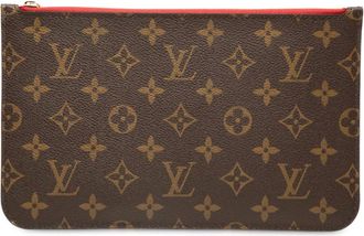 Louis Vuitton Pre-owned Clutches, female, Brown, Size: ONE SIZE Pre-owned Pouch