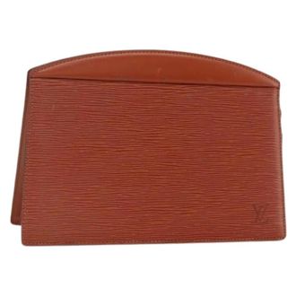 Louis Vuitton Pochette in pelle Epi Pre-owned - - Pre-owned - Donna - Marrone - ONE SIZE