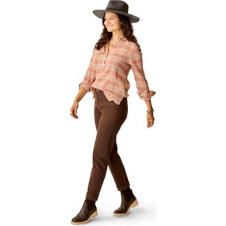 Carve Designs Carson Hi Rise Jean in Espresso at Nordstrom, Size 14 28