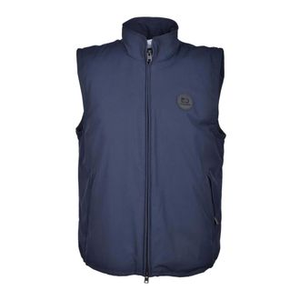 Woolrich Waistcoats, male, Blue, S, Woolrich capospalla