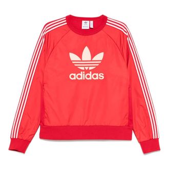 adidas Crewneck Sweatshirt - male - Adidas - Long Sleeve Training Tops - Red - XS - Sport