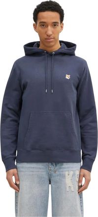 Maison Kitsun&eacute; Hombre, Sudaderas, Azul, Talla: S