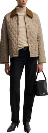 Barbour Quilted Jacket - Beige