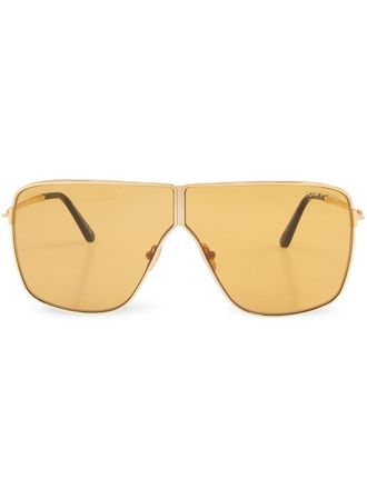 Tom Ford Eyewear Huxley sunglasses - unisex - Metal (Other) - One Size - Gold