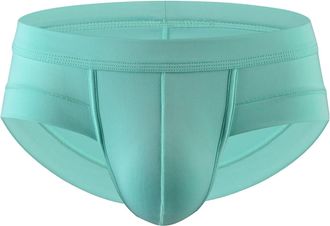 Generic Mens Brief Classic Underpants Mens Regular Leg Boxer Briefs 3D Pouch Knickers Breathable Soft Comfort Slip Brief Hipster Pants No Front Waistband Unde