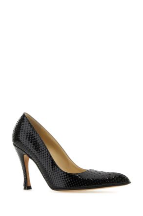Loewe L814s01x91 Naturalblack Scarpe Con Tacco High Heel Shoes