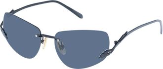 Karen Walker Fleur KAS2449766 Womens Sunglasses Black Size 59