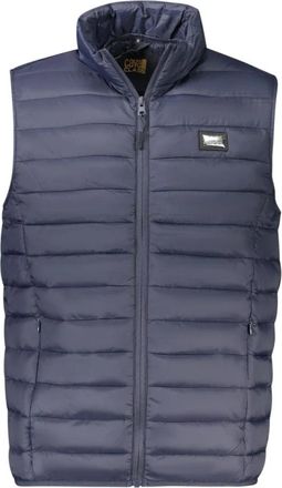 Cavalli Mouwloze Jas - Heren - Bodywarmers - Blauw - S - Polyester - Jassen