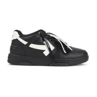 Off-white Schoenen, Heren, Zwart, 43 EU, Leer, Out Of Office Sneakers
