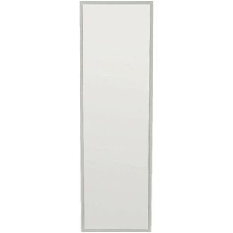 Dmora Specchio Dragone, Specchiera, Articolo darredo a muro, Decorazione con specchio, 50x2h160 cm, Bianco - Dmora