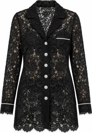 Dolce & Gabbana Blouses - Dames - Blouses & Shirts - Zwart - Maat: XS Katoen