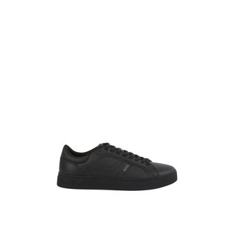 HUGO BOSS Heren, Schoenen, Zwart, Maat: 39 EU Leer