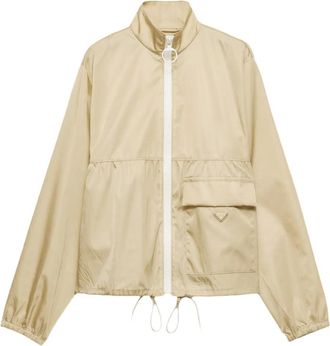 Prada Bomber Re-Nylon - Toni neutri