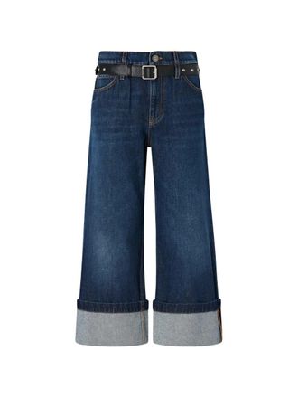Pinko Cyntia Turn Up Cropped