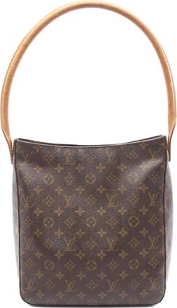 Louis Vuitton Borsa a spalla Looping GM 2002 - Marrone