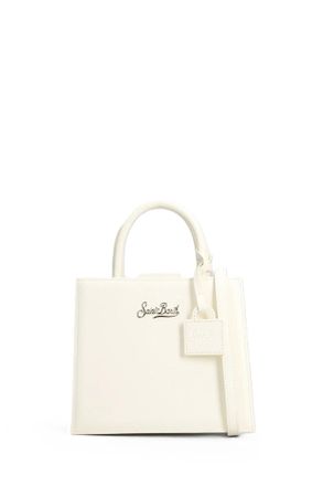 MC2 Saint Barth White Unica Structured Handbag