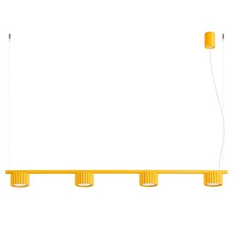 Sollux Lighting Ara&ntilde;a amarillo aluminio alt. 208 cm