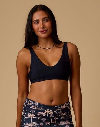 Carve Designs Breakers Compression Top in Black at Nordstrom, Size Xx-Small