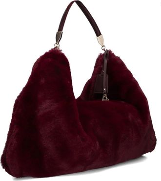 Liu Jo Foulard L Hobo Tas - Dames - Schoudertassen - Rood - ONE Size - Tassen