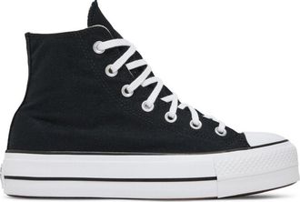 Converse Womens Chuck Taylor All Star Hi Platform Black White